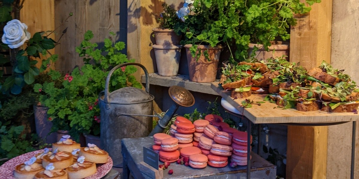 garden society afternoon tea in hampshire