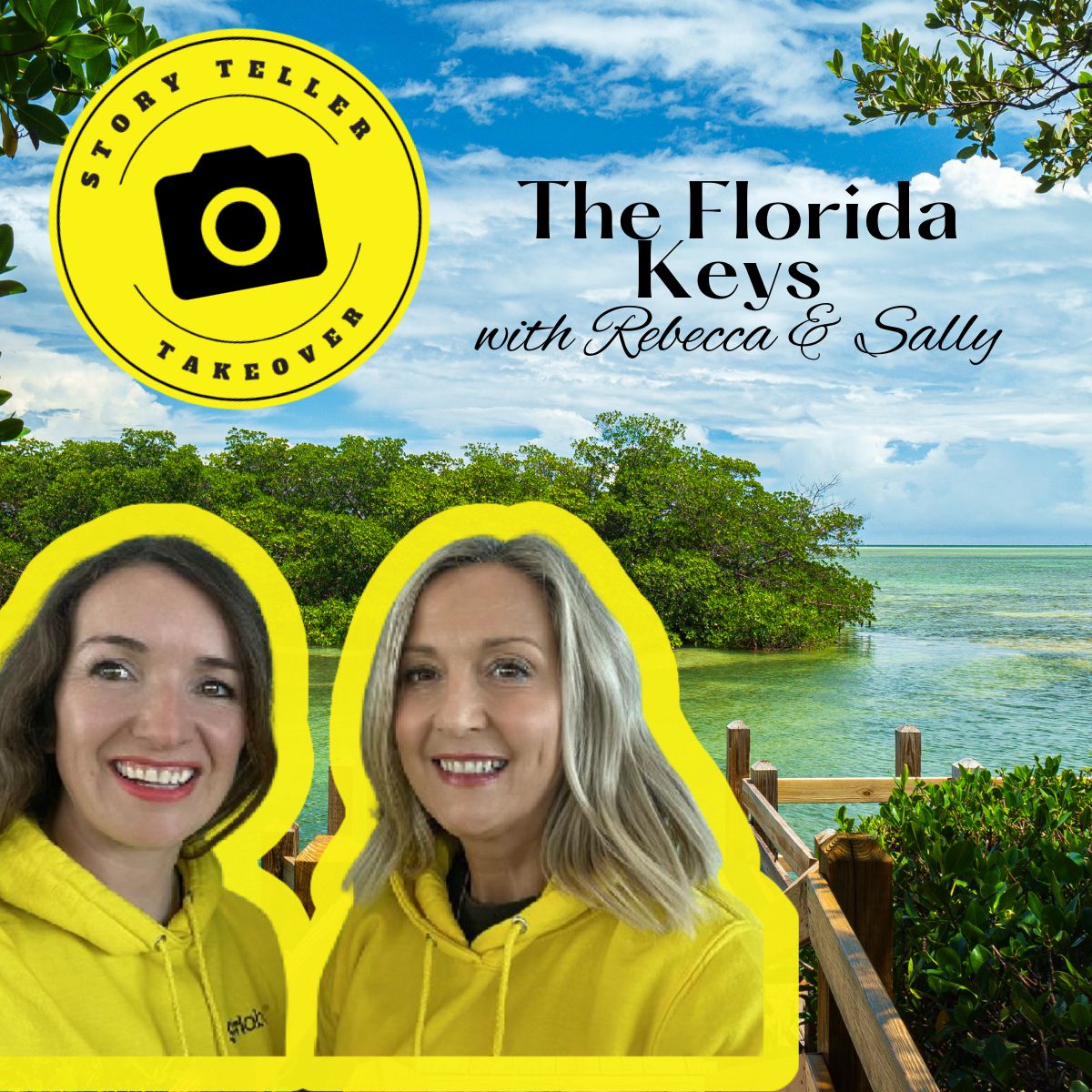 Girl about travel in the Florida Keys